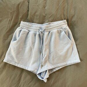 Calia Fleece Shorts - Light Blue